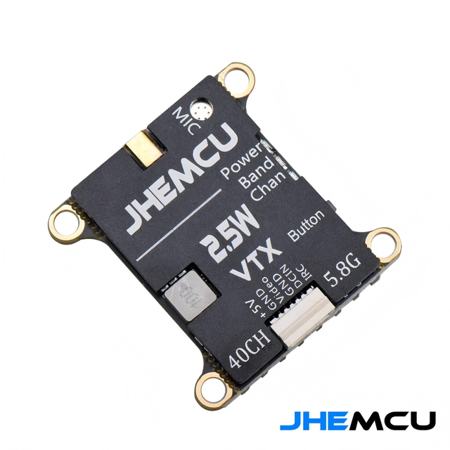 Transmisor FPV ajustable JHEMCU 2.5W VTX 5.8G 40CH 