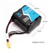 Senchtec 4000 MAh Ternary Lithium Battery Pack 22.2V 6S ኃይለኛ ዳግም ሊሞላ የሚችል ረጅም ክልል የባትሪ ጥቅል መልቲኮፕተር ኳድኮፕተር Uav Drone Fpv ባትሪ